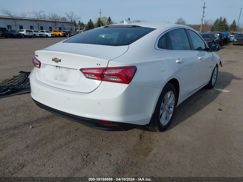 VIN 1G1ZD5ST7NF204341 2022 CHEVROLET MALIBU LT