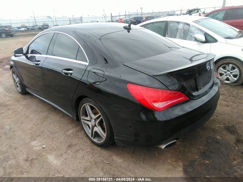 2015 Mercedes-Benz Cla 250 VIN: WDDSJ4EBOFN185370 Lot: 39158721