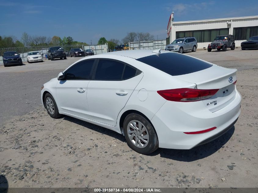 5NPD74LF4HH106678 | 2017 HYUNDAI ELANTRA