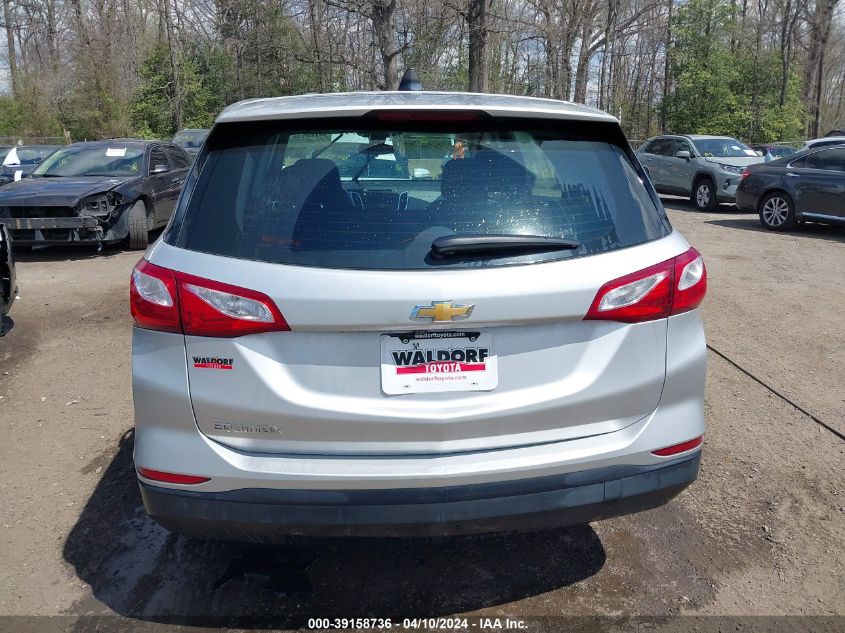 2020 Chevrolet Equinox Fwd Ls VIN: 3GNAXHEV3LS508292 Lot: 39158736