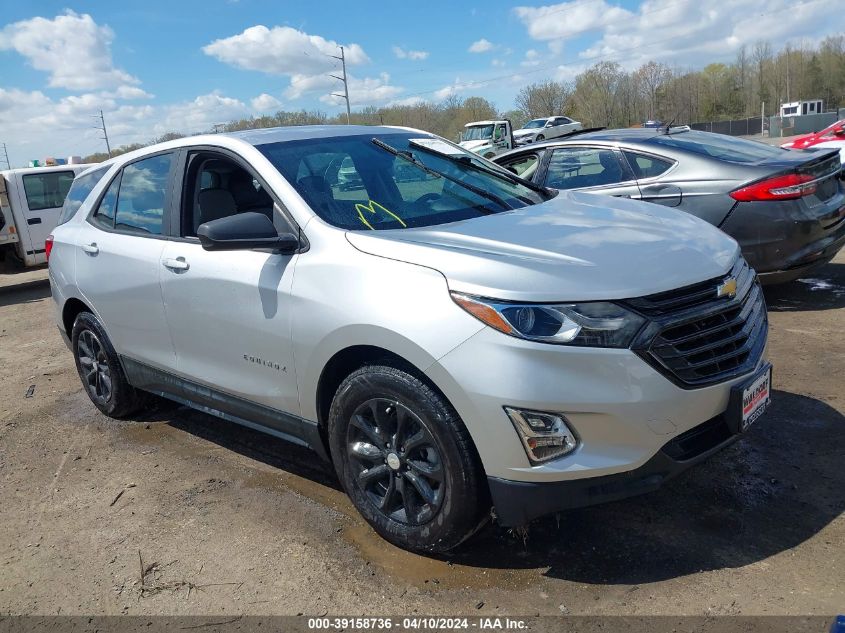 2020 Chevrolet Equinox Fwd Ls VIN: 3GNAXHEV3LS508292 Lot: 39158736