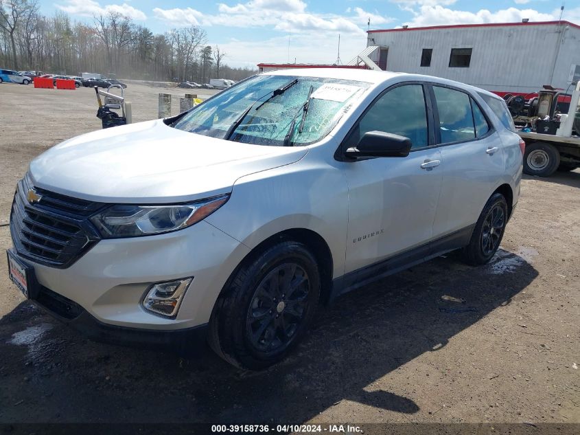 2020 Chevrolet Equinox Fwd Ls VIN: 3GNAXHEV3LS508292 Lot: 39158736