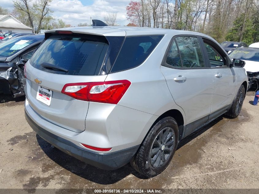 2020 Chevrolet Equinox Fwd Ls VIN: 3GNAXHEV3LS508292 Lot: 39158736