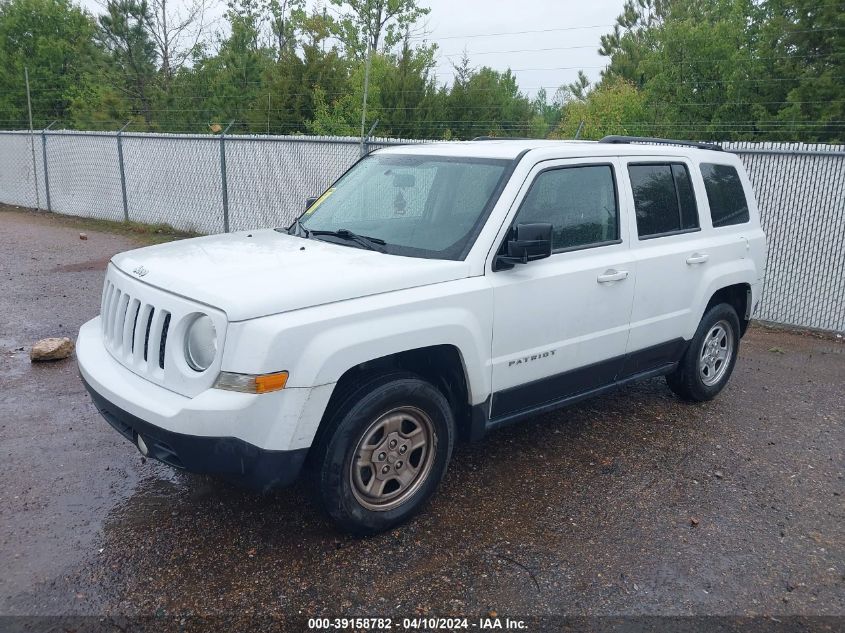 2014 Jeep Patriot Sport VIN: 1C4NJPBA7ED552032 Lot: 39158782