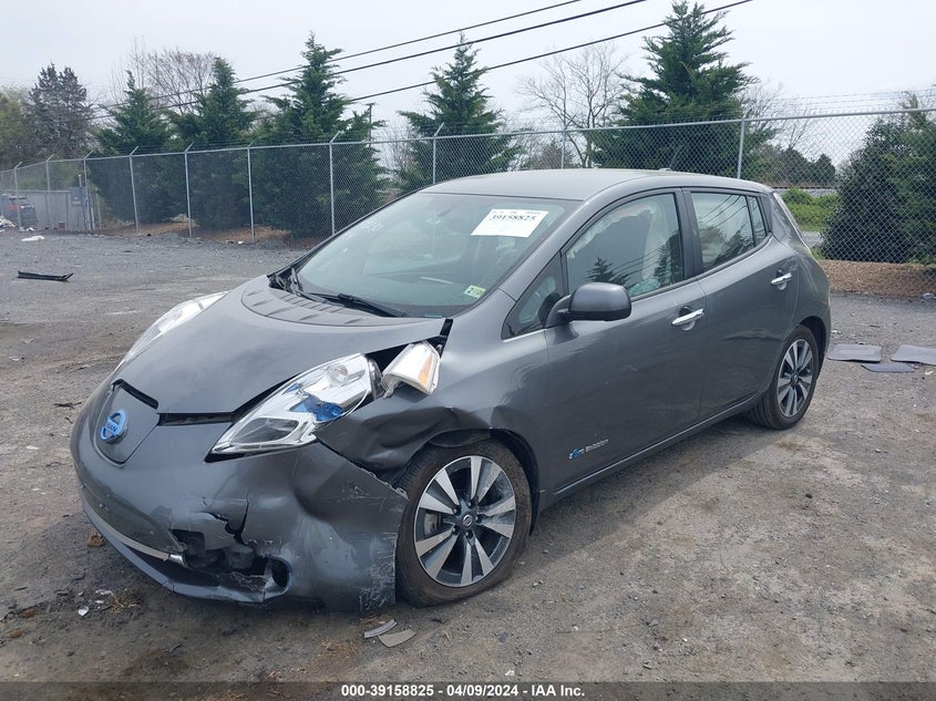 2017 Nissan Leaf Sl VIN: 1N4BZ0CP8HC308184 Lot: 39158825