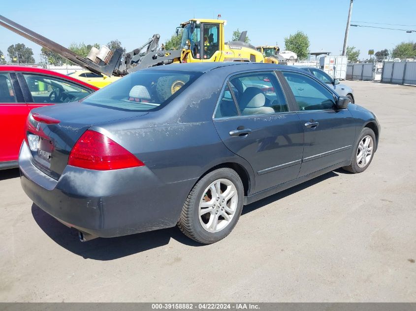 2006 Honda Accord 2.4 Ex VIN: 1HGCM55706A157536 Lot: 51541234