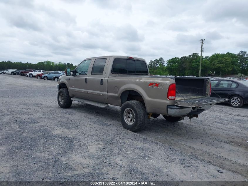 1FTNW21P63EC23422 | 2003 FORD F-250