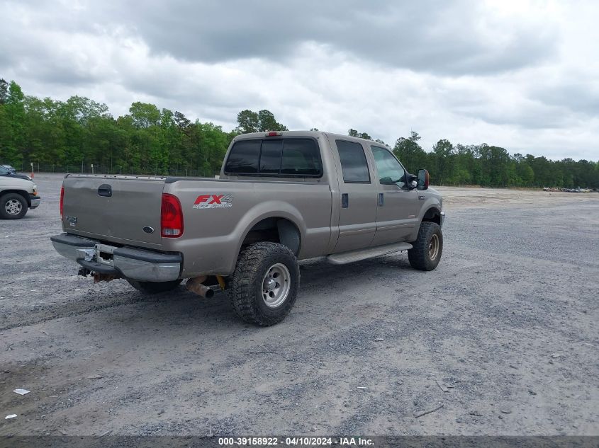 1FTNW21P63EC23422 | 2003 FORD F-250