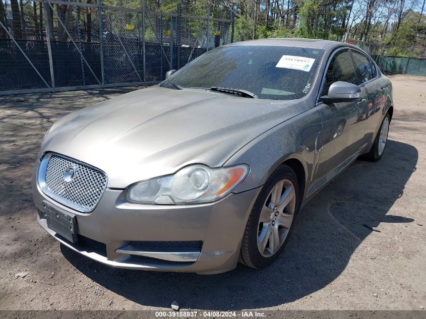 SAJWA05B49HR05391 | 2009 JAGUAR XF