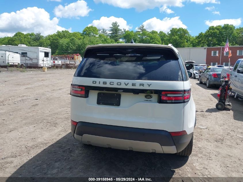 2017 Land Rover Discovery Hse VIN: SALRRBBV8HA019783 Lot: 39158945