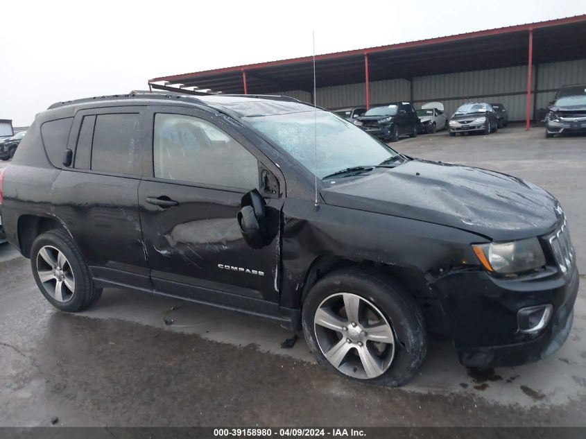 2017 Jeep Compass High Altitude Fwd VIN: 1C4NJCEB2HD186093 Lot: 39158980