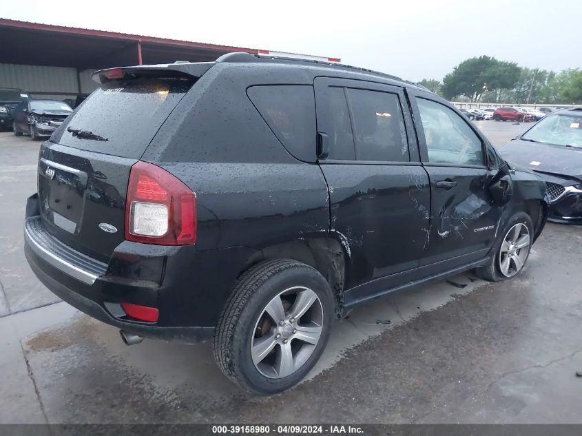 2017 Jeep Compass High Altitude Fwd VIN: 1C4NJCEB2HD186093 Lot: 39158980