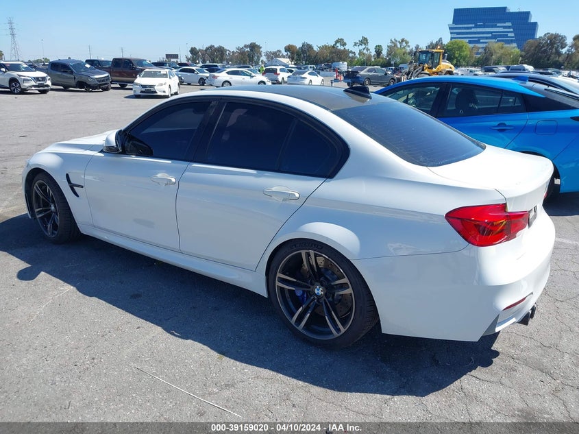2017 BMW M3 VIN: WBS8M9C5XH5G84391 Lot: 39159020