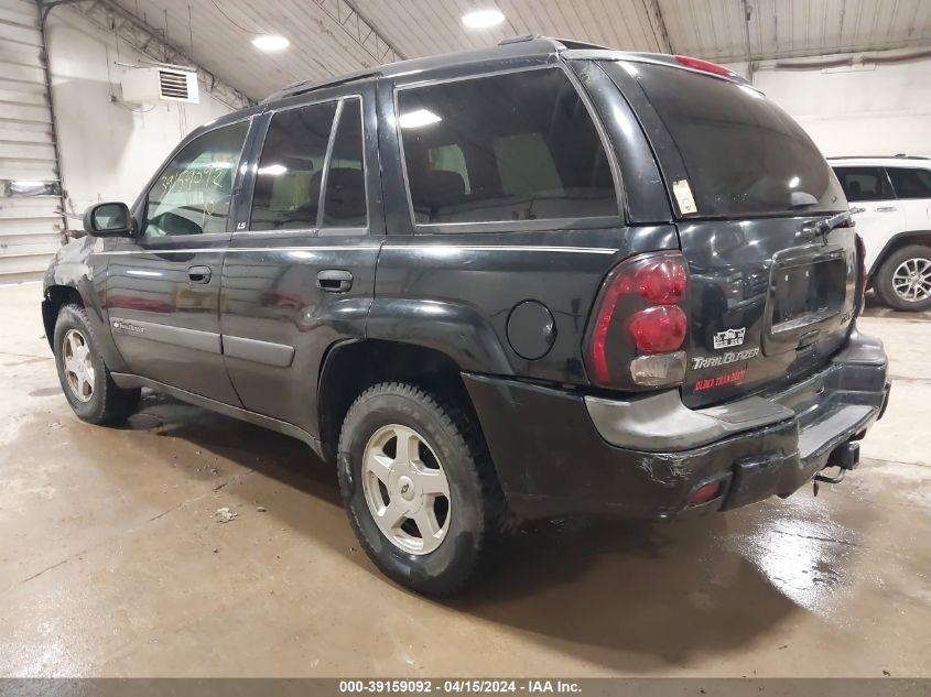 2003 Chevrolet Trailblazer Ls VIN: 1GNDT13S532117732 Lot: 39159092