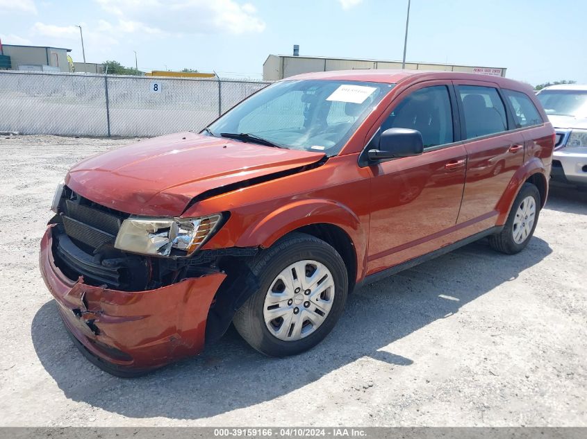 2014 Dodge Journey American Value Pkg VIN: 3C4PDCAB6ET248820 Lot: 39159166