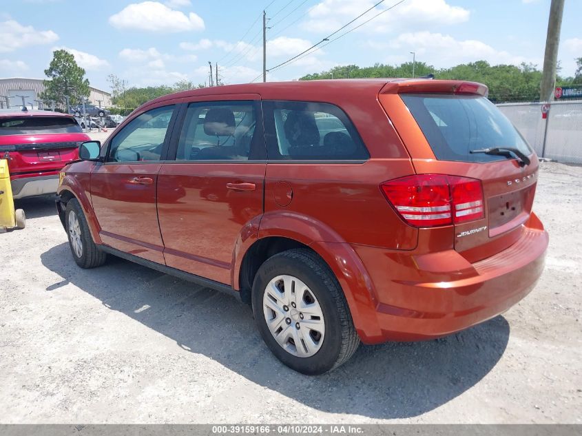 2014 Dodge Journey American Value Pkg VIN: 3C4PDCAB6ET248820 Lot: 39159166