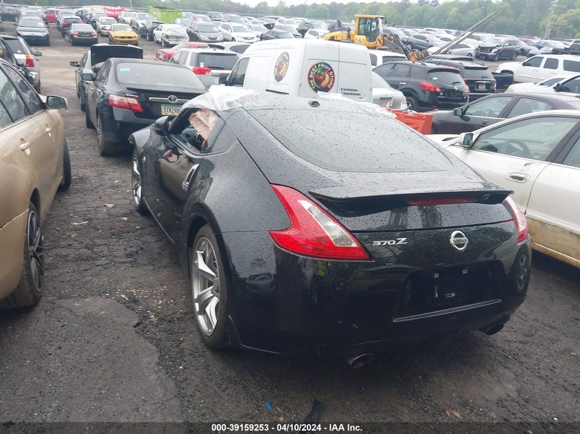 2011 Nissan 370Z Touring VIN: JN1AZ4EH4BM550980 Lot: 39159253