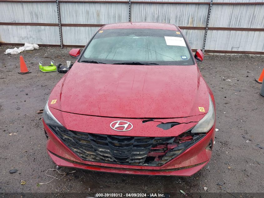 2021 Hyundai Elantra Sel VIN: KMHLM4AG0MU068541 Lot: 39159312