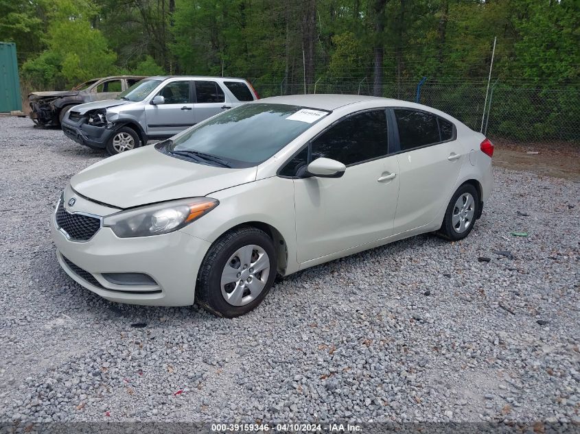 KNAFK4A64F5406368 | 2015 KIA FORTE