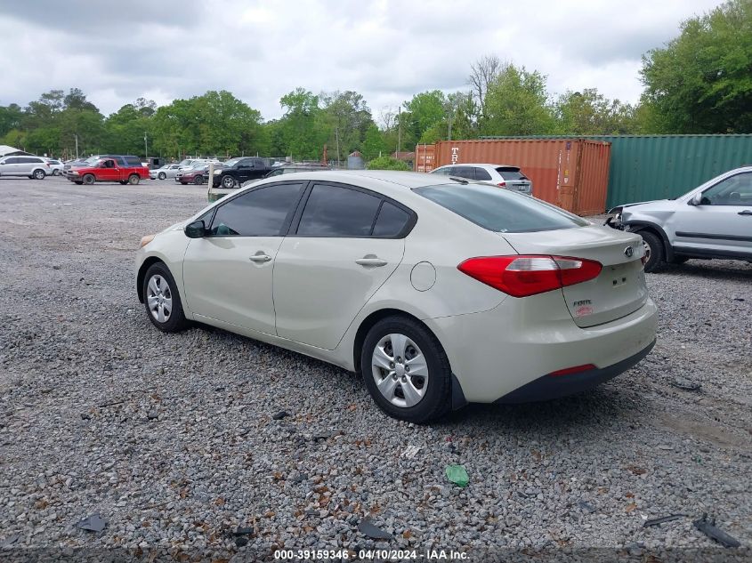 KNAFK4A64F5406368 | 2015 KIA FORTE