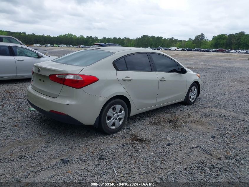 KNAFK4A64F5406368 | 2015 KIA FORTE