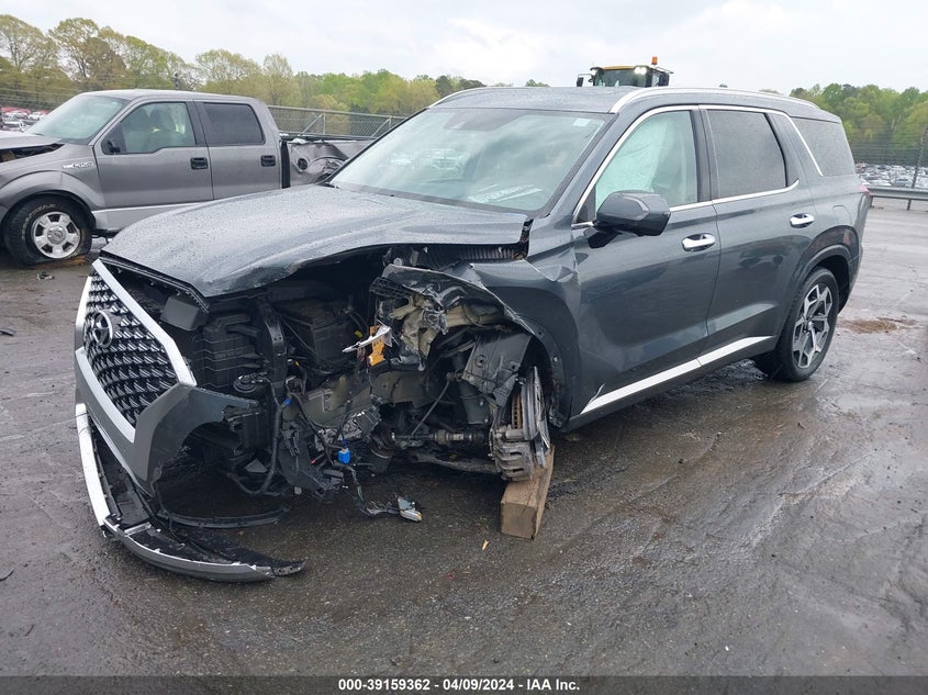 2022 Hyundai Palisade Calligraphy VIN: KM8R7DHE4NU339169 Lot: 39159362