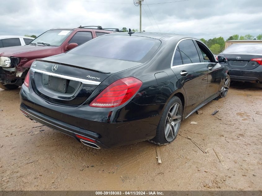 2015 Mercedes-Benz S 550 4Matic VIN: WDDUG8FB2FA197363 Lot: 39159383