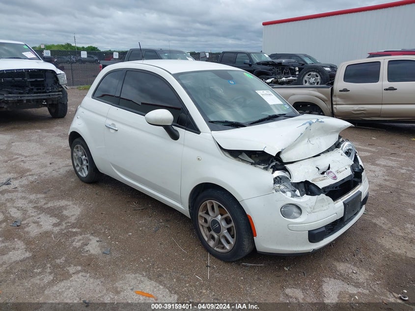 2015 Fiat 500 Pop VIN: 3C3CFFARXFT555730 Lot: 39159401