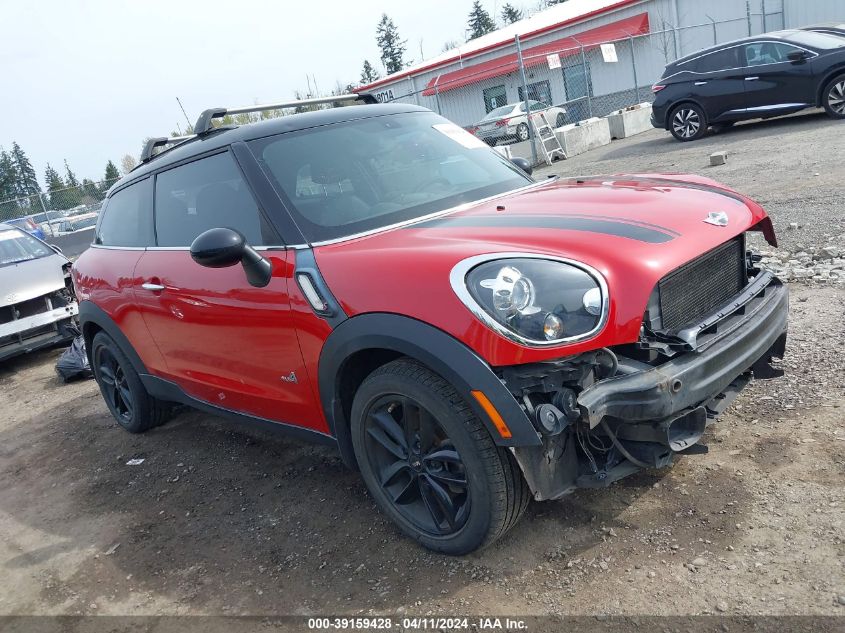 2014 Mini Paceman Cooper S VIN: WMWSS7C58EWN72163 Lot: 39159428