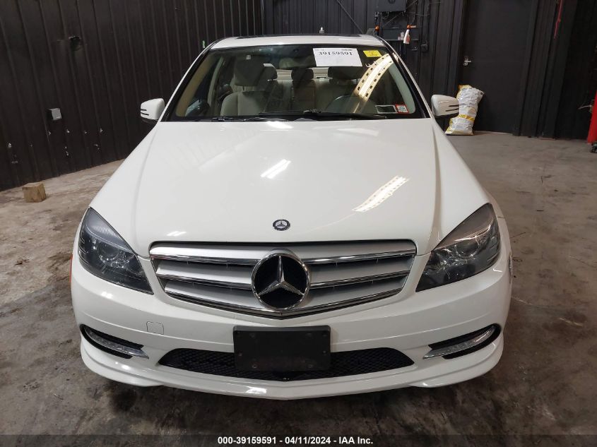 2011 Mercedes-Benz C 300 Luxury 4Matic/Sport 4Matic VIN: WDDGF8BB6BR158597 Lot: 39159591