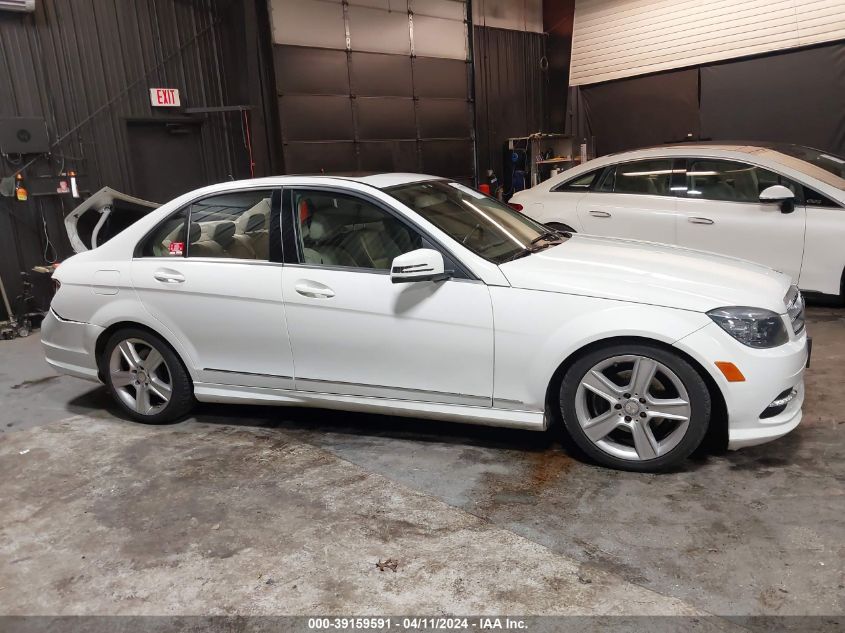 2011 Mercedes-Benz C 300 Luxury 4Matic/Sport 4Matic VIN: WDDGF8BB6BR158597 Lot: 39159591