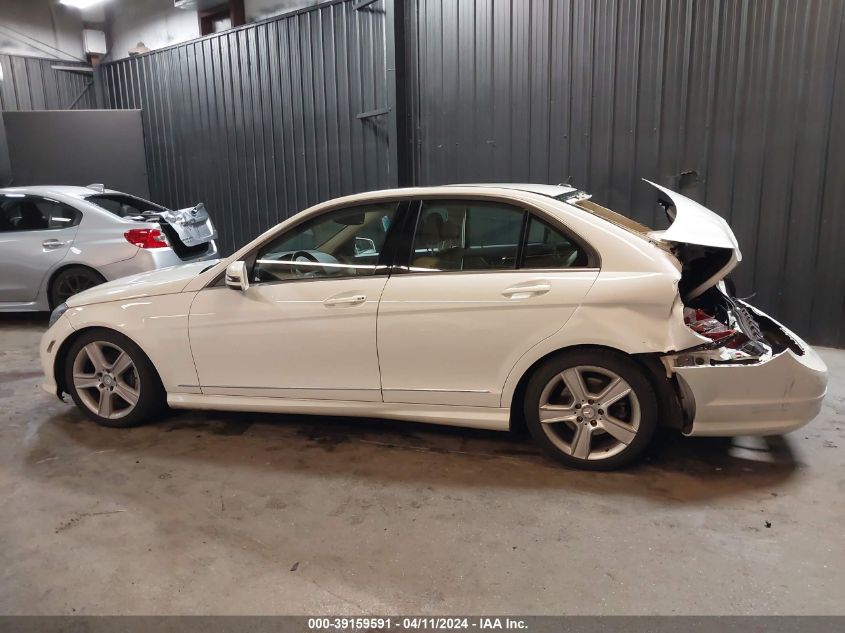 2011 Mercedes-Benz C 300 Luxury 4Matic/Sport 4Matic VIN: WDDGF8BB6BR158597 Lot: 39159591