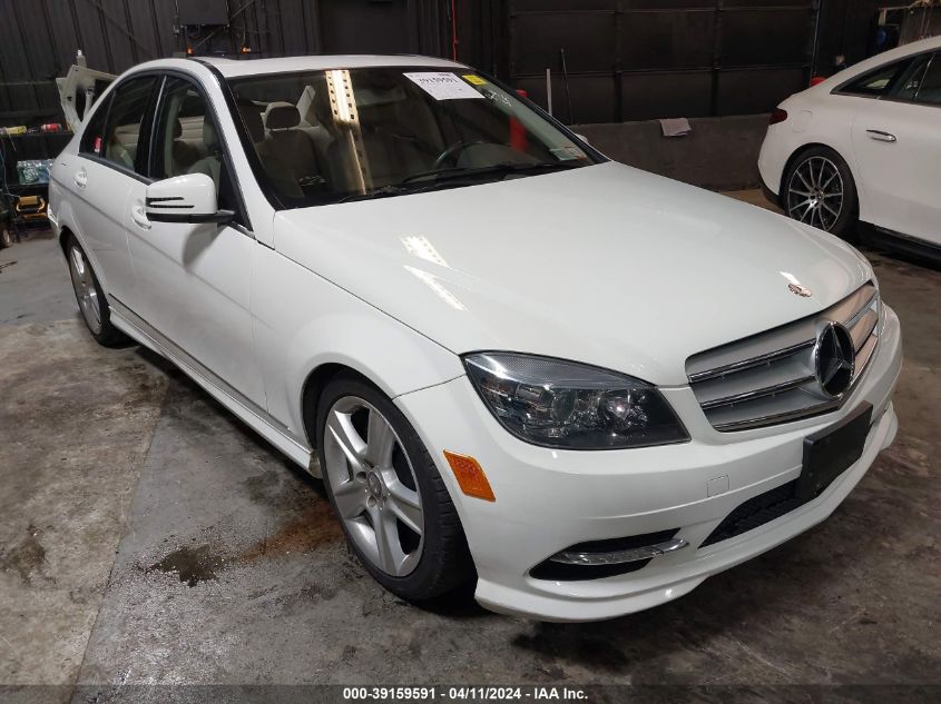 2011 Mercedes-Benz C 300 Luxury 4Matic/Sport 4Matic VIN: WDDGF8BB6BR158597 Lot: 39159591