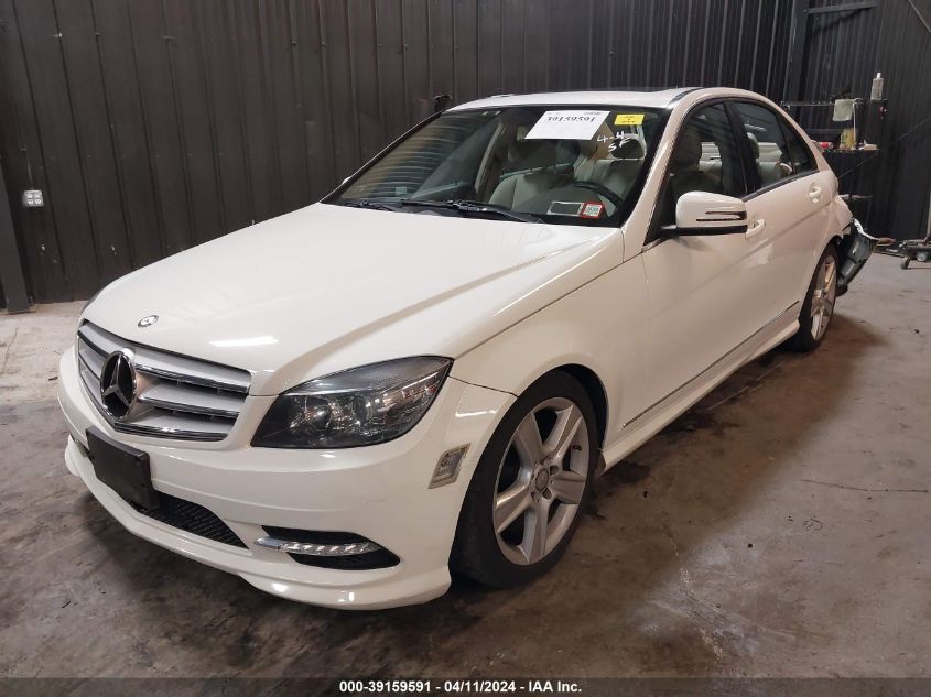 2011 Mercedes-Benz C 300 Luxury 4Matic/Sport 4Matic VIN: WDDGF8BB6BR158597 Lot: 39159591