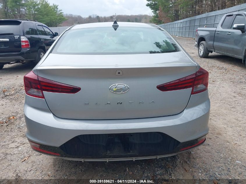 2020 Hyundai Elantra Sel VIN: 5NPD84LF5LH565837 Lot: 39159621