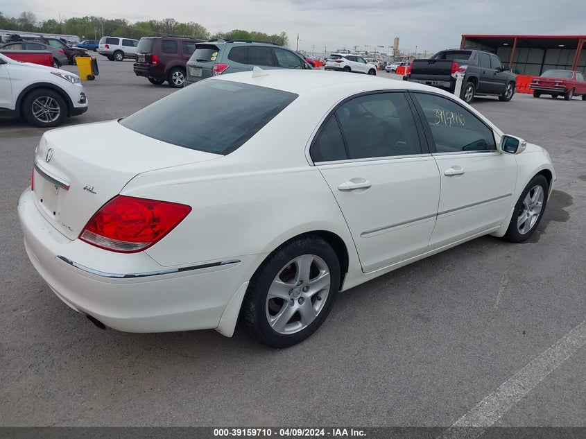 2005 Acura Rl 3.5 VIN: JH4KB16515C002372 Lot: 39159710