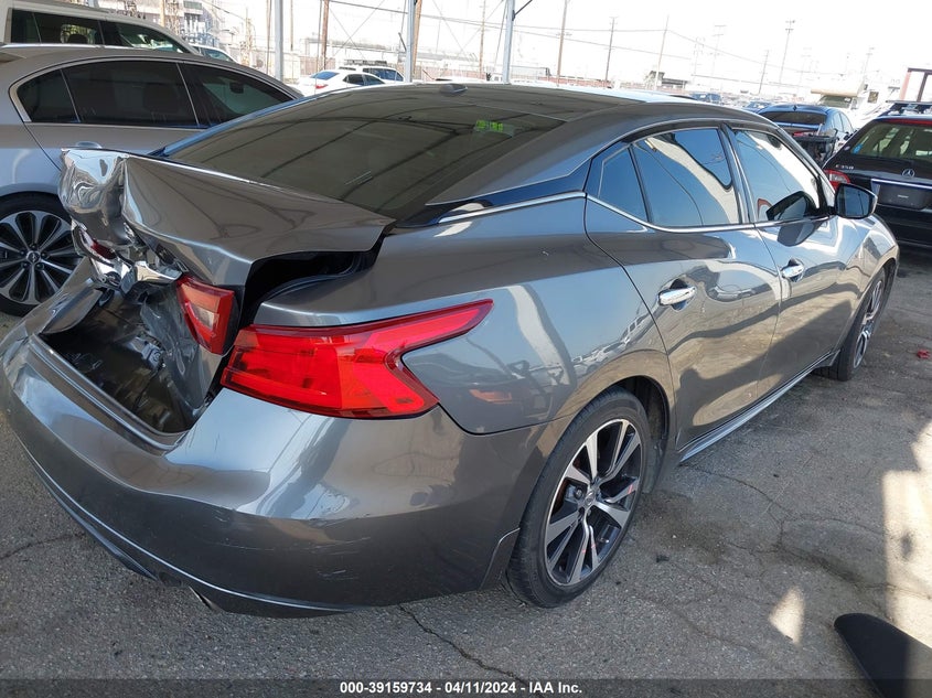 VIN 1N4AA6AP7HC364013 2017 NISSAN MAXIMA 3.5S/SV/SL/SR/PLAT