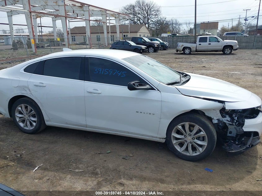 2019 CHEVROLET MALIBU LT - 1G1ZD5ST4KF226194
