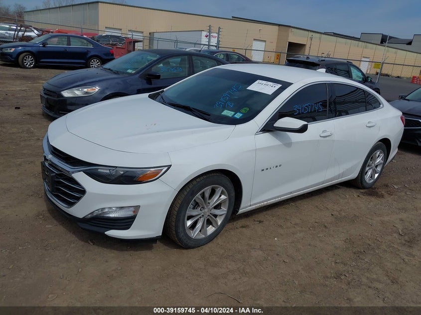 2019 CHEVROLET MALIBU LT - 1G1ZD5ST4KF226194