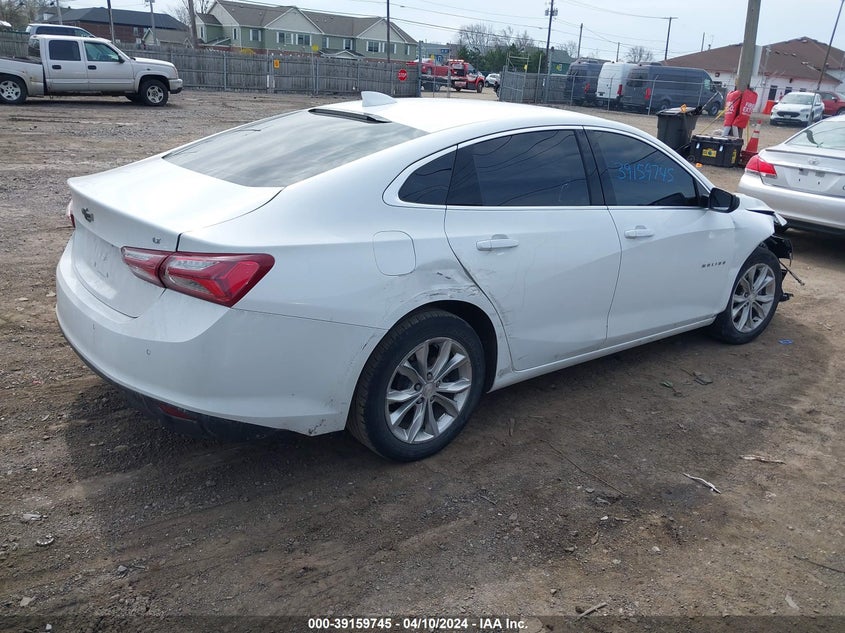 2019 CHEVROLET MALIBU LT - 1G1ZD5ST4KF226194
