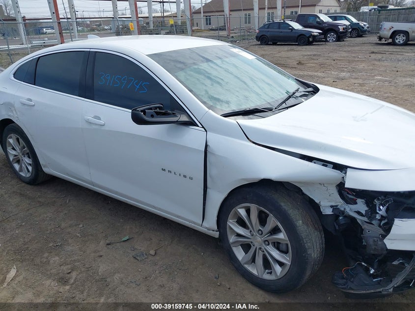 2019 CHEVROLET MALIBU LT - 1G1ZD5ST4KF226194