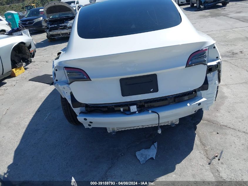 2023 Tesla Model 3 Performance Dual Motor All-Wheel Drive VIN: 5YJ3E1ECXPF596687 Lot: 39159793