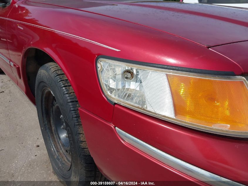 1998 Mercury Grand Marquis VIN: 2MEFM74W7WX605146 Lot: 39159807