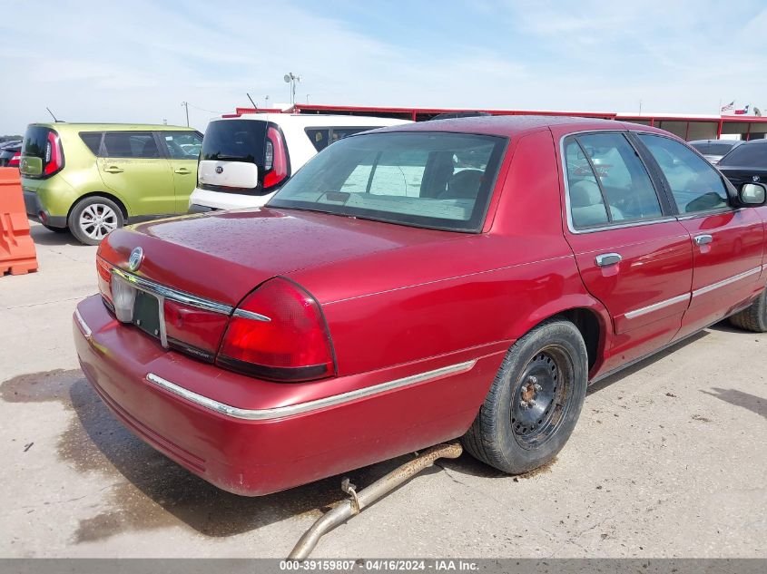 1998 Mercury Grand Marquis VIN: 2MEFM74W7WX605146 Lot: 39159807