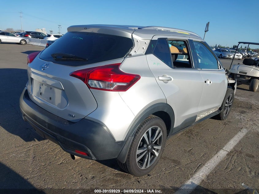 VIN 3N1CP5CU4KL538567 2019 NISSAN KICKS S/SR/SV