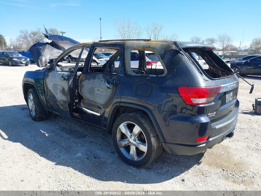 2011 Jeep Grand Cherokee Limited VIN: 1J4RR5GT5BC500838 Lot: 39160032