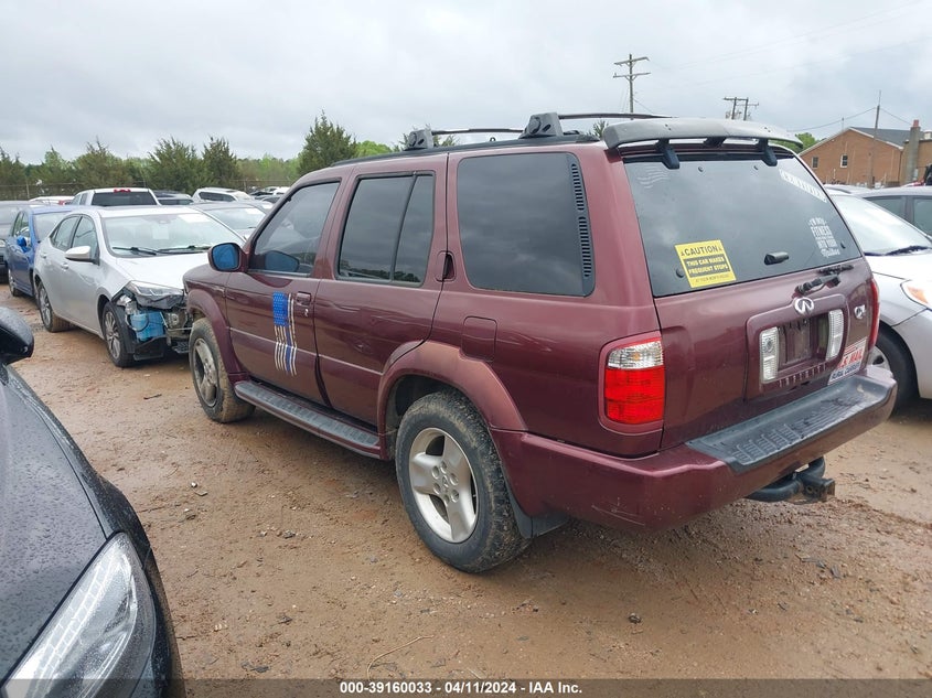 2001 Infiniti Qx4 Luxury VIN: JNRDR09Y51W212052 Lot: 39160033