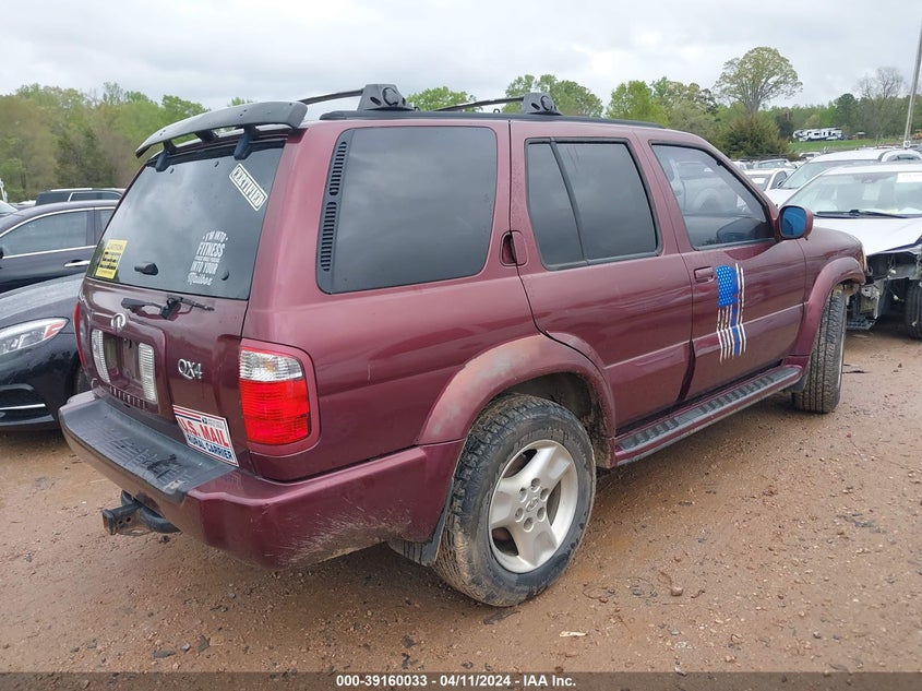 2001 Infiniti Qx4 Luxury VIN: JNRDR09Y51W212052 Lot: 39160033