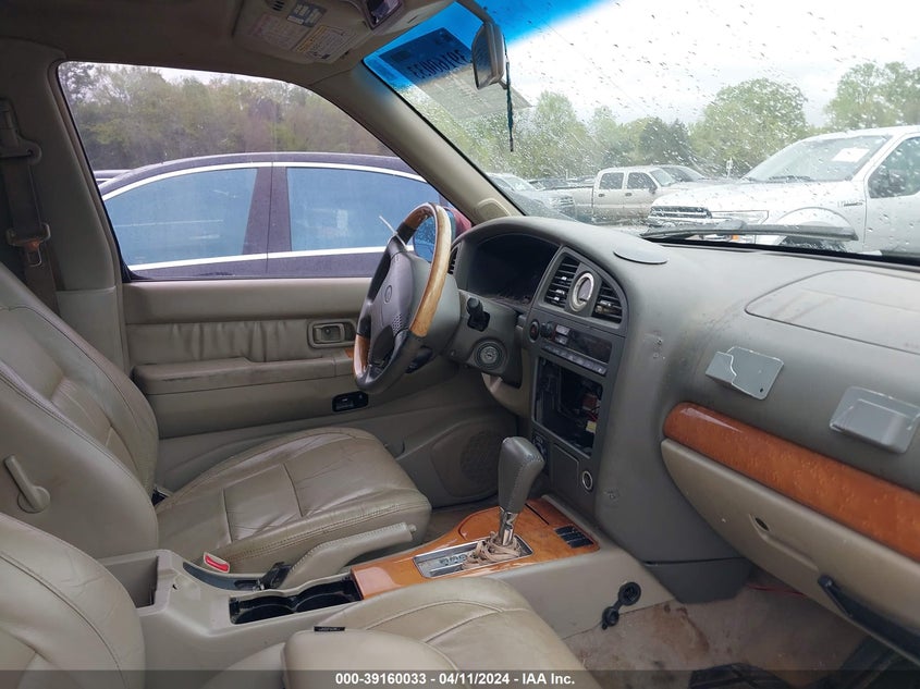 2001 Infiniti Qx4 Luxury VIN: JNRDR09Y51W212052 Lot: 39160033