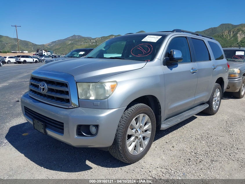 2013 Toyota Sequoia Limited 5.7L V8 VIN: 5TDJY5G15DS077846 Lot: 39160121